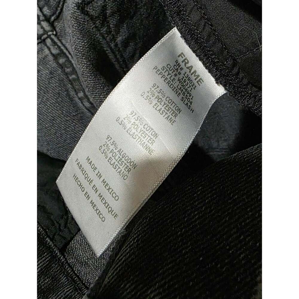 Frame Le Mini Boot Distressed Bootcut Jeans - Picture 8 of 8